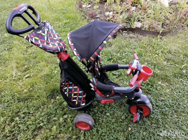 Детский велосипед с ручкой