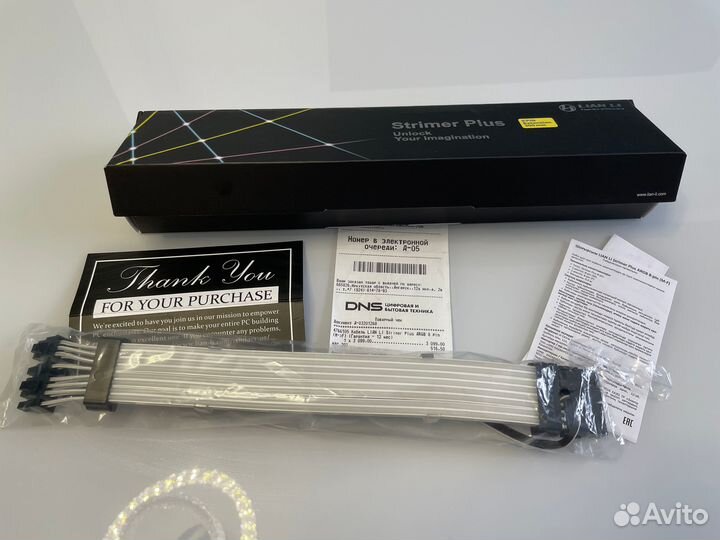 Кабель питания Lian Li Strimer Plus argb 2х8 pin