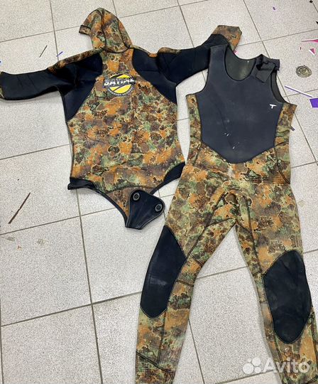 Гидрокостюмы для дайвинга разные