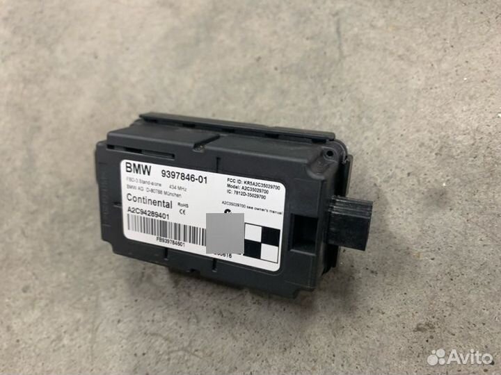 Блок электронный Bmw X6 F16 N57D30A 2016