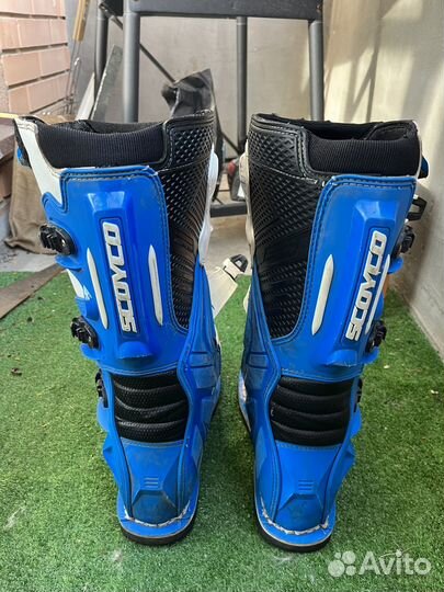 Мотоботы эндуро scoyco, размер 43-44, 29см