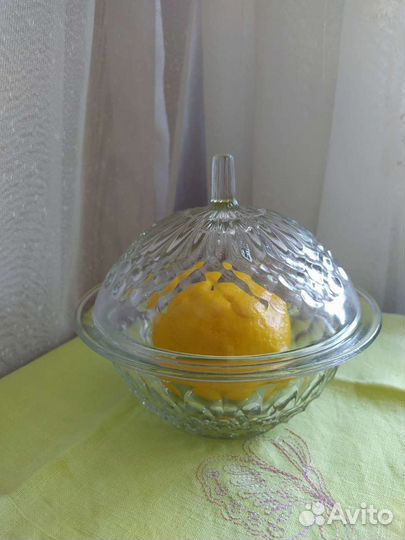 Конфетница стекло СССР
