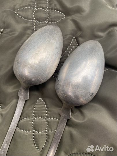 Антикварные ложки Fraget и herrmann 19 век