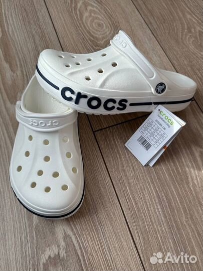 Оригинальные Crocs Sabo белые 39-40 размер