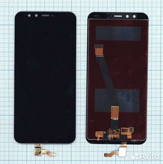 Дисплей для Huawei Honor 9 Lite Черный - Оптима