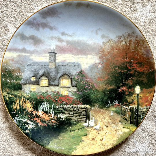 Шикрные коттеджи Кинкейда фарфор Knowles