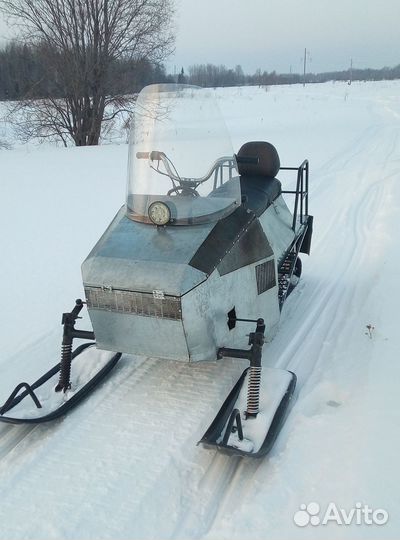 Самодельный снегоход