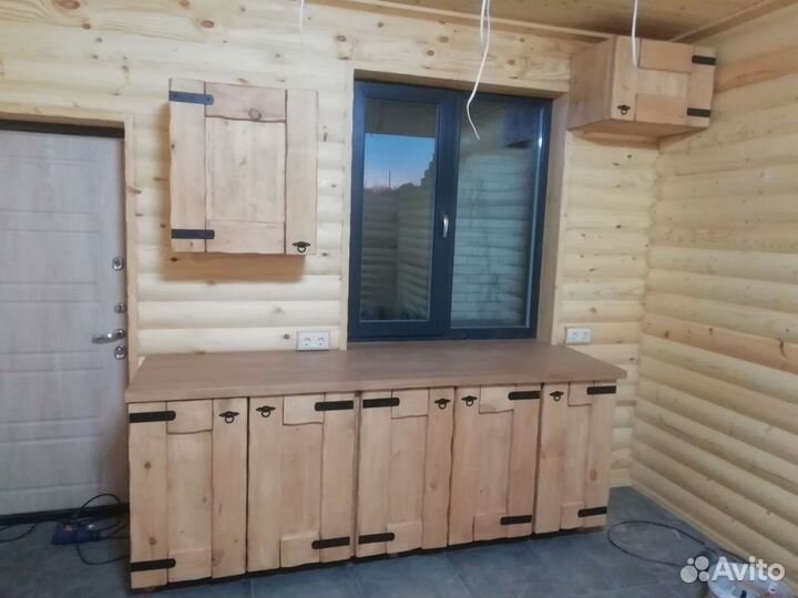 Кухня из массива дерева Классика