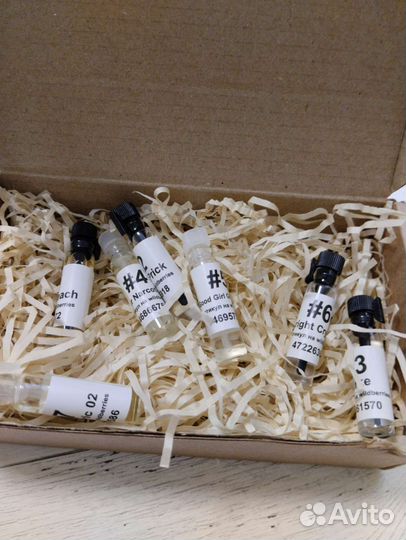 Набор пробников парфюмерии