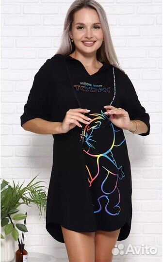 Туника с капюшоном