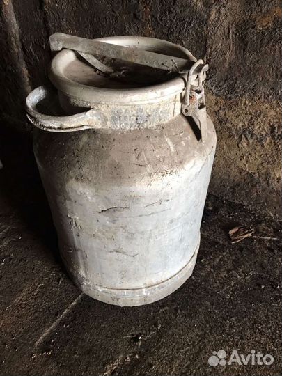 Фляга (бидон) алюминиевая