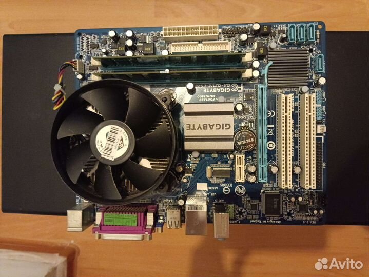 Комплект lga775+xeon e5450+4gb ddr2