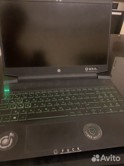 Ноутбук hp pavilion gaming 15 на части/ремонт