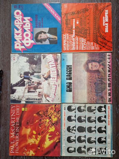 Виниловые грампластинки. От Рахманинова до Beatles