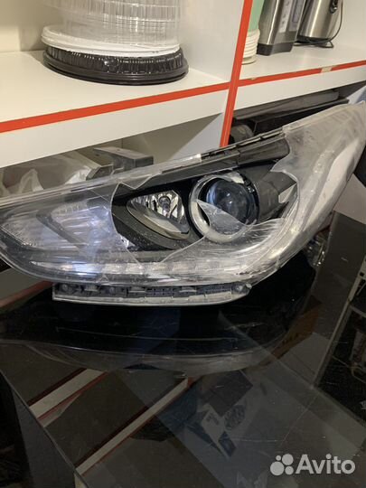 Фара передняя левая на hyundai solaris 2