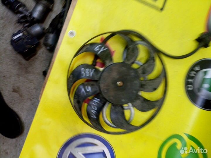 Вентилятор радиатора передний Skoda Fabia хетчбек