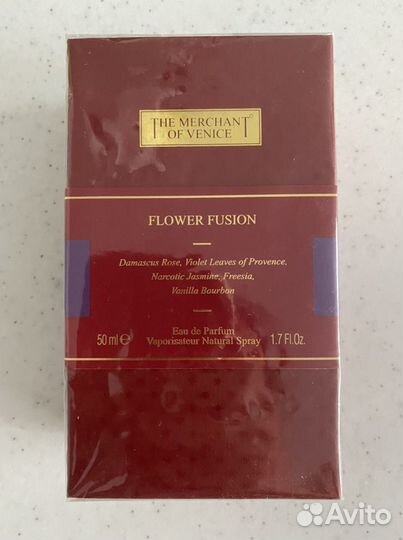 Парфюмированная вода The merchant of Venice, Flowe