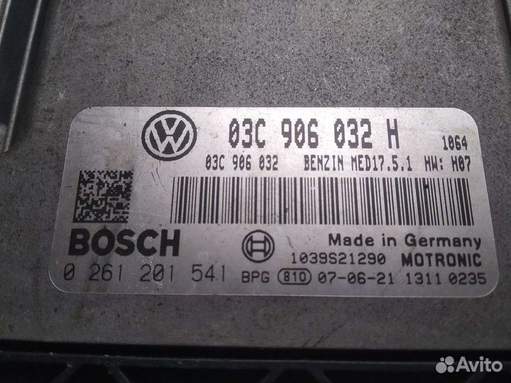 Эбу двс VAG 1.2 TSI/1.4 TSI разборка