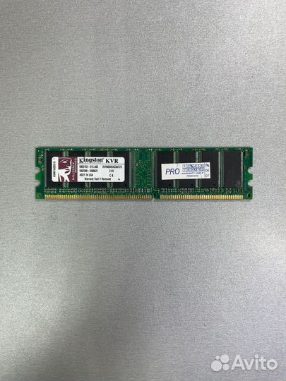 Kingston DDR 512Mb 400MHz