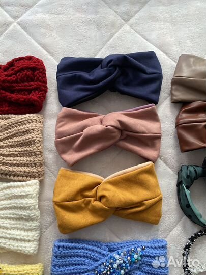 Повязка на голову / ободок ручная работа