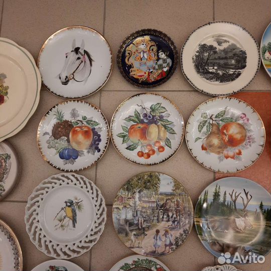 Настенная тарелка. Винтаж.европа