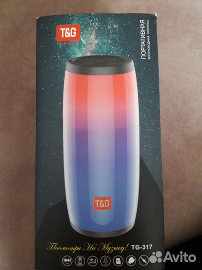 Продам портативную колонку TG-317
