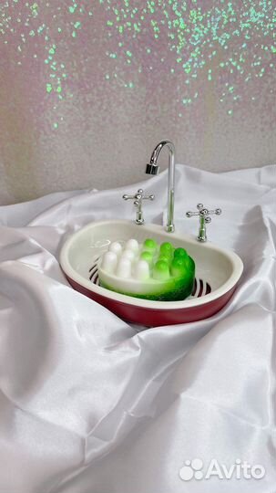 Массажное мыло с люфой