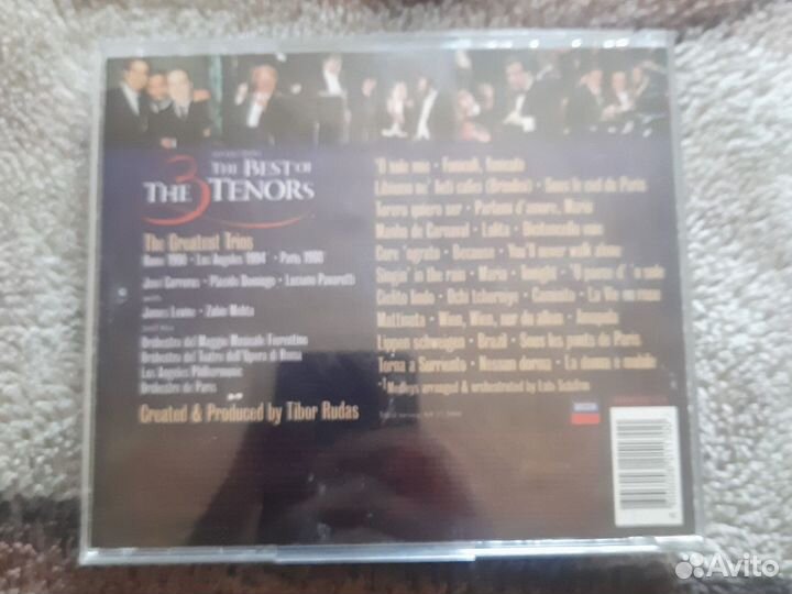 Cd THE best OF THE 3 tenors