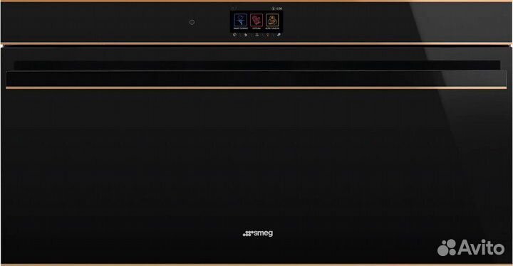 Компактный духовой шкаф с пиролиз Smeg sfpr9604TNR