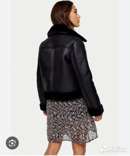 Дубленка женская зимняя aviator