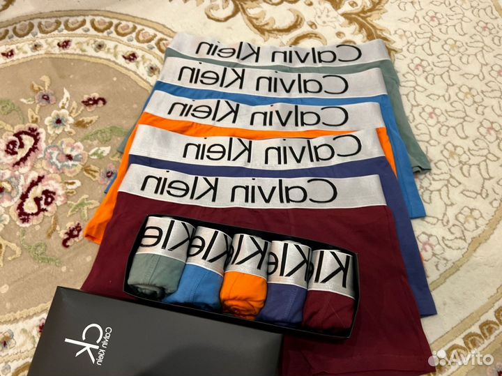 Трусы мужские 5 шт Calvin кельвин