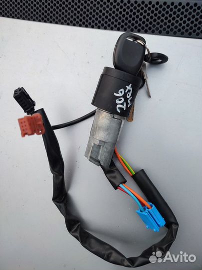 Peugeot 206 замок зажигания