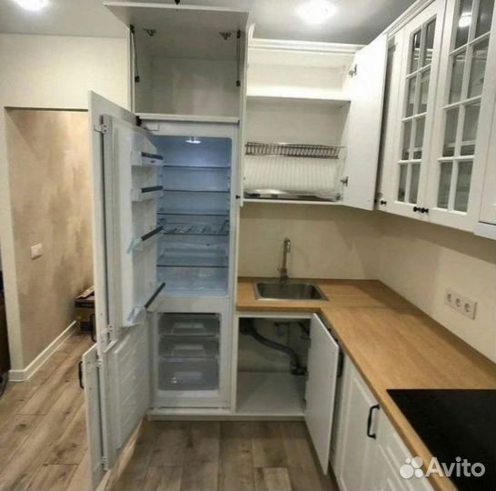 Кухня мдф без ручек