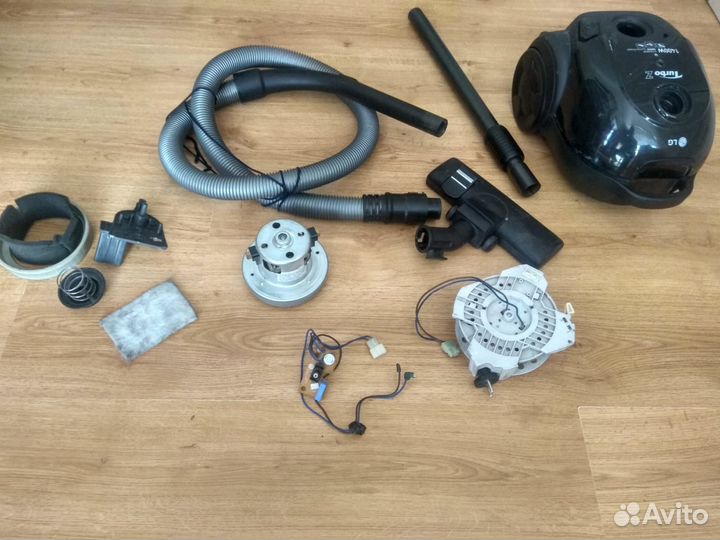 Запчасти для пылесоса LG Turbo 1400w бу
