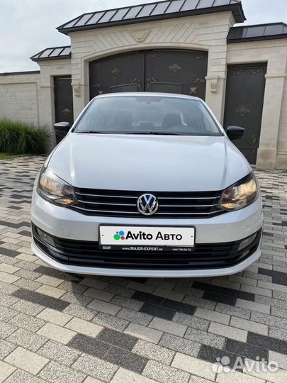 Volkswagen Polo 1.6 AT, 2018, 126 500 км
