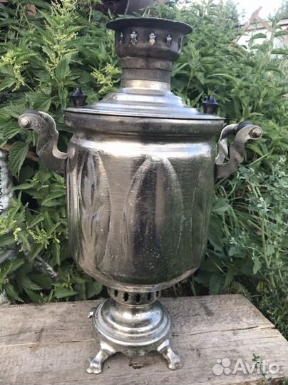 Самовар на дровах, на углях