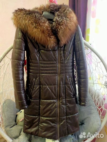 Пальто женское зимнее 44 46