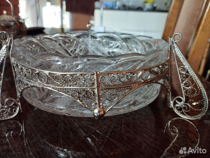 Ваза хрусталь