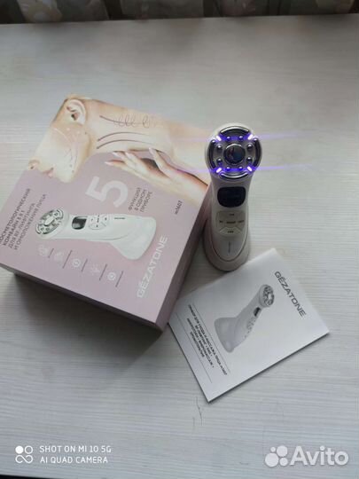 Микротоки, RF лифтинг 5 в 1 Gezatone