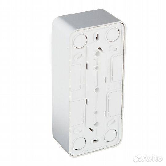 Розетка тройная blnra011313 открытая установка алю