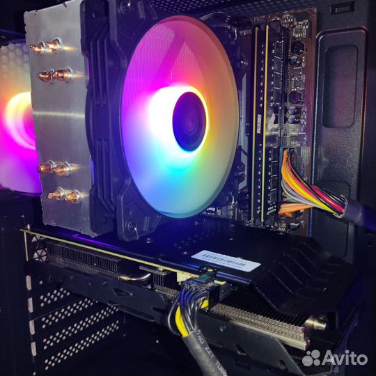Игровой пк RTX 2070 + 32 RAM + Ryzen 2600 + M2 SSD