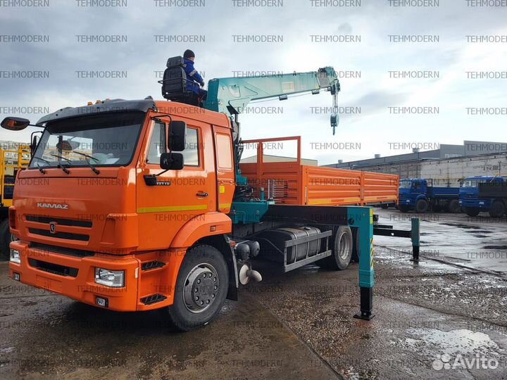 КамАЗ 65115-3094-48 с КМУ, 2023