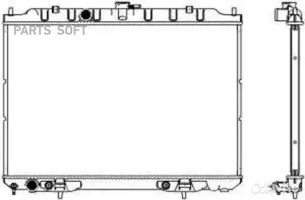 Радиатор охлаждения Ниссан X-trail 2001