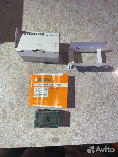 Терморегулятор - таймер btcino L4449