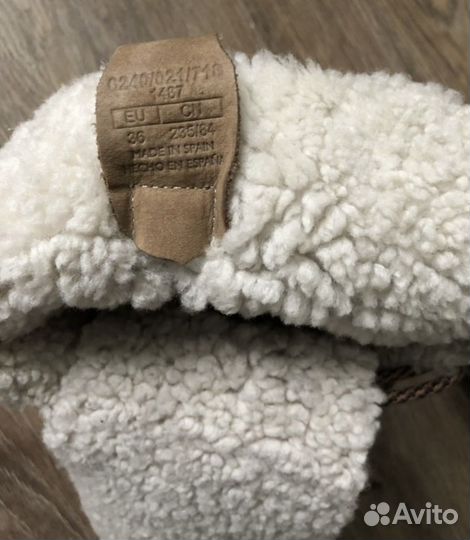 Ботинки женские зимние massimo dutti