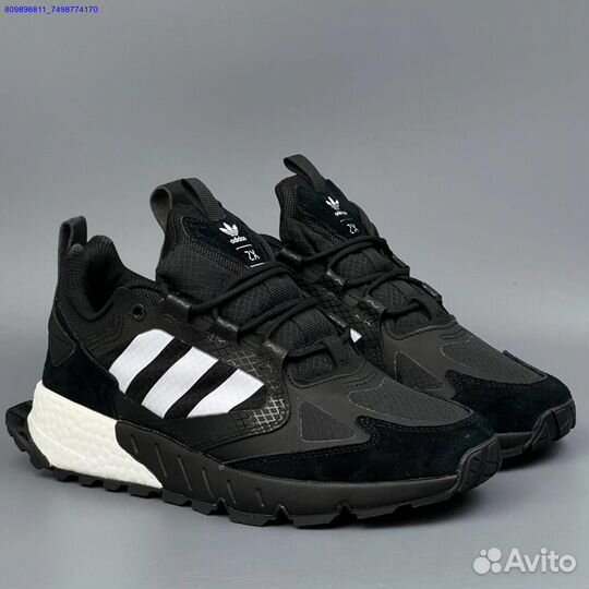 Кроссовки Adidas ZX 1000 Black (Арт.80333)