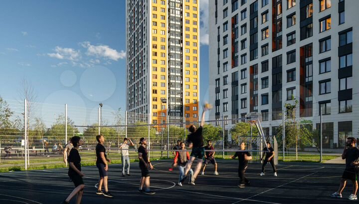 1-к. квартира, 37,1 м², 15/22 эт.