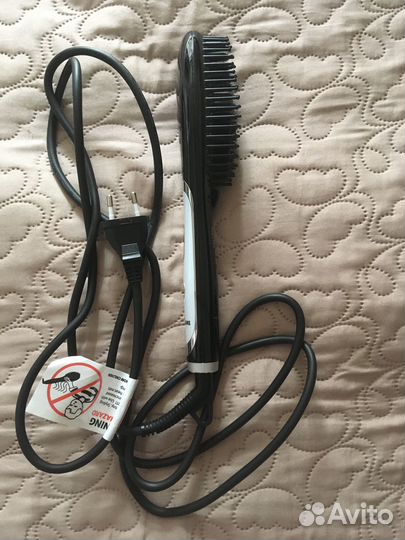 Расчёска выпрямитель для волос Broadcare