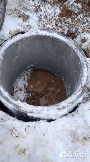 Колодец септик копка