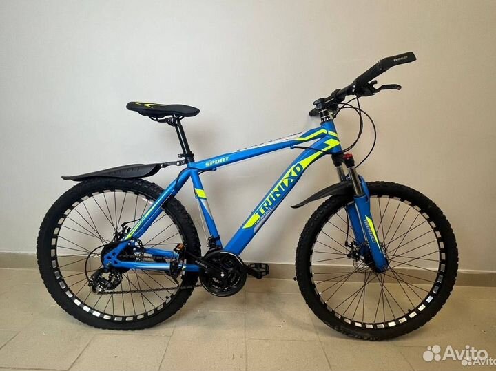 Велосипед Новый Trinix Shimano Диск. Торм